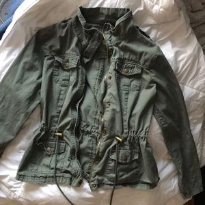 Army Green Light Weight Jacket